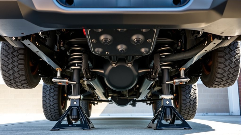 tacoma jack stand placement guidelines