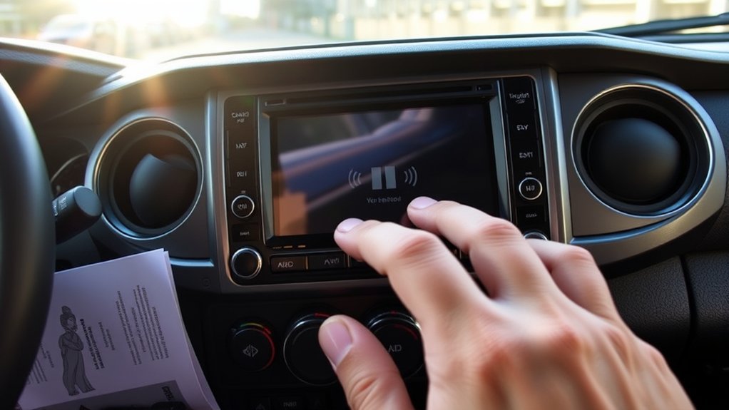 tacoma radio troubleshooting steps