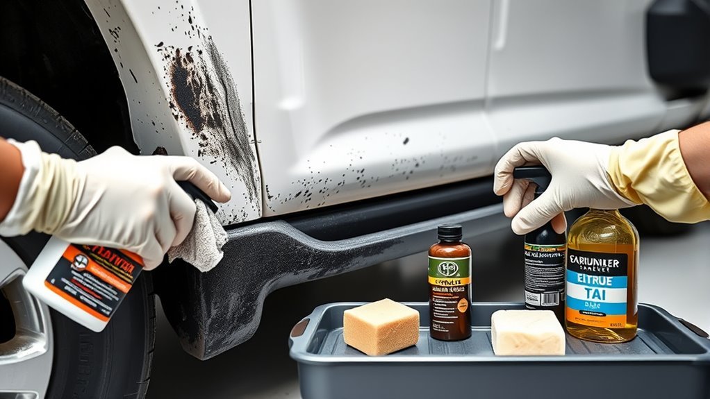 tar removal safety guidelines
