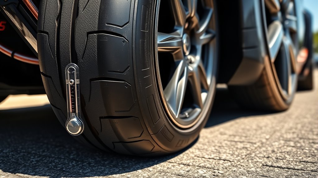 temperature affects tire pressure