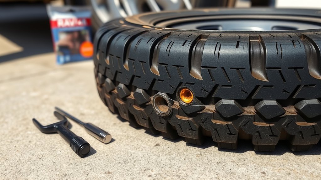 temporary tire repair solution