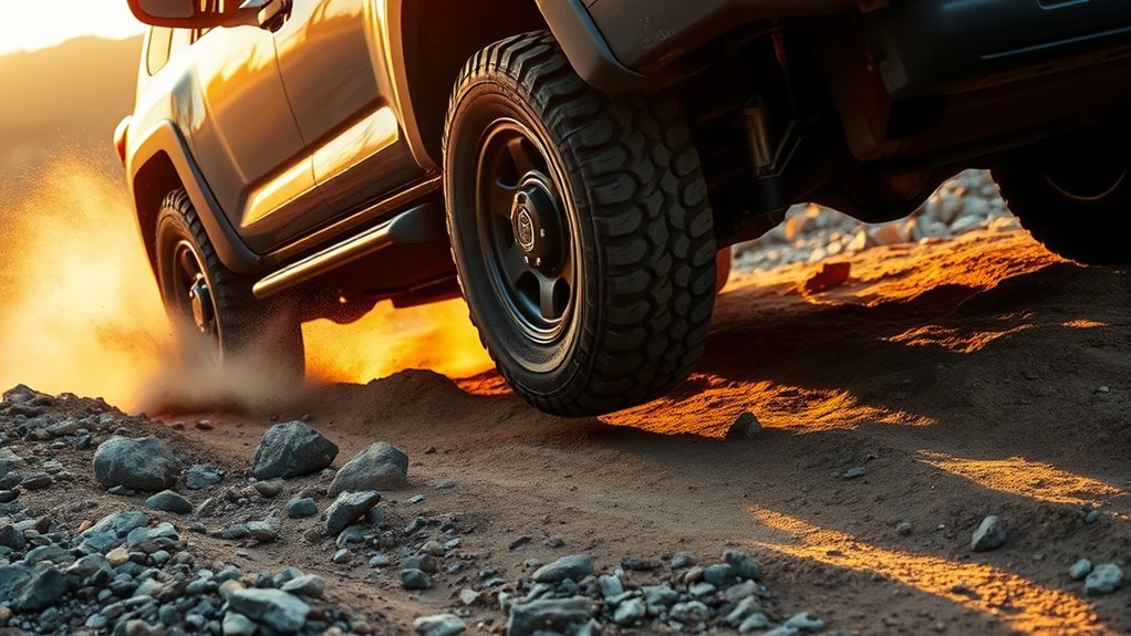 terrain specific traction system selection