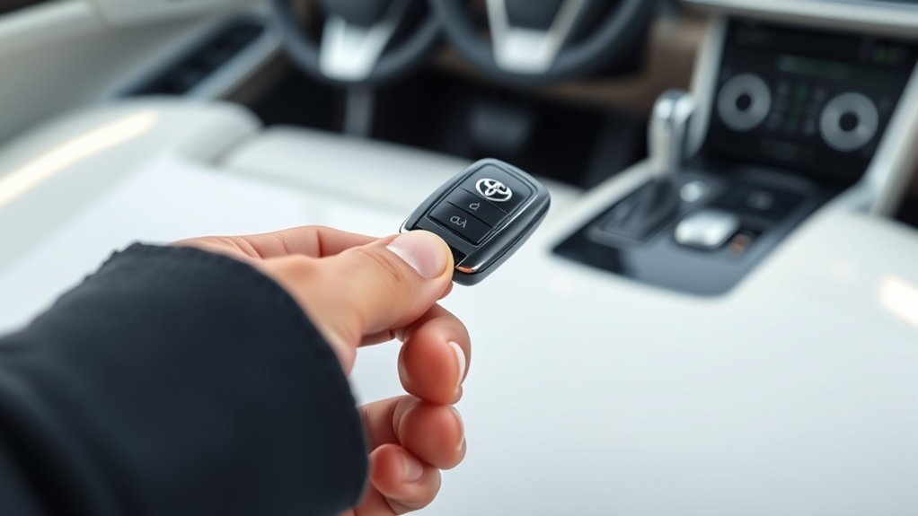 test key fob functionality