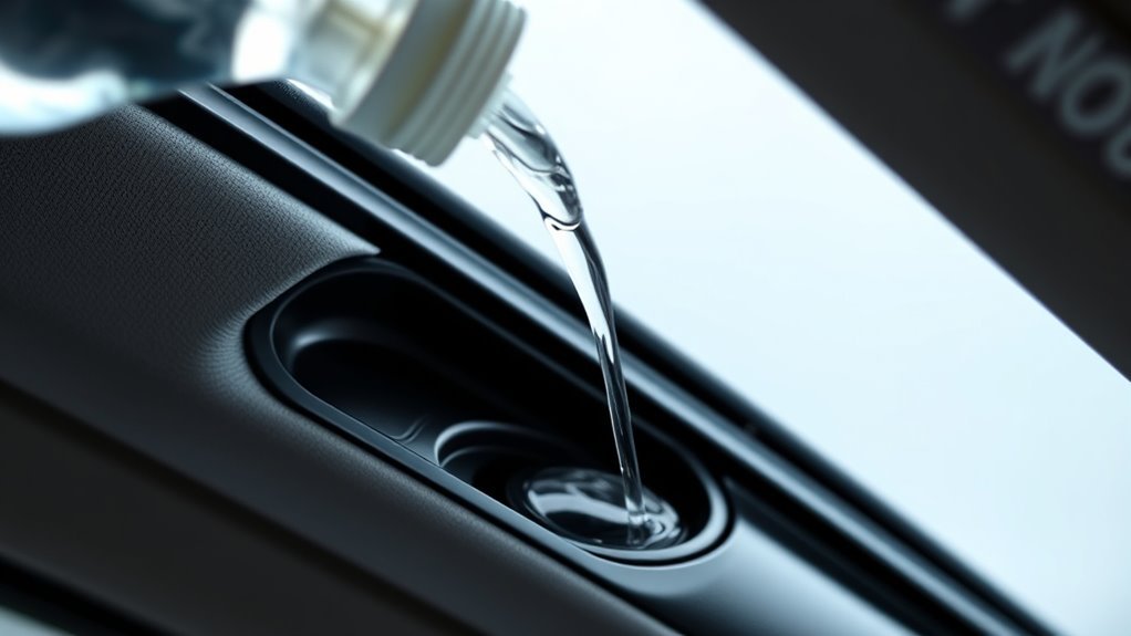 test sunroof drain flow