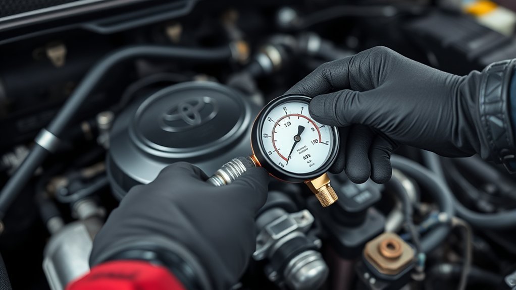 testing camry brake vacuum