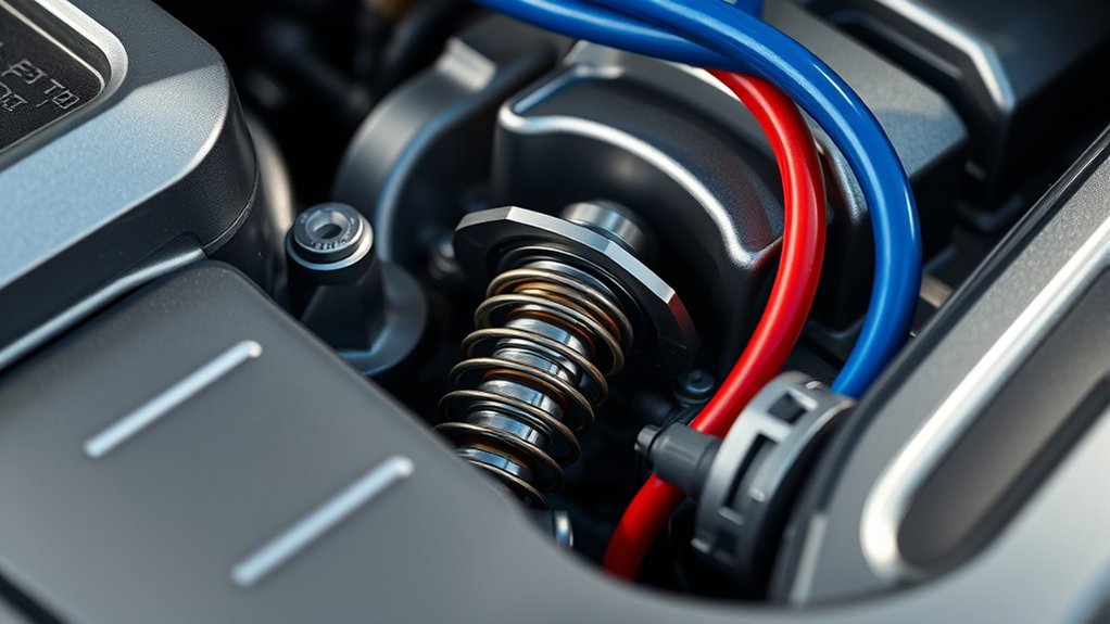 thermostat regulates engine temperature