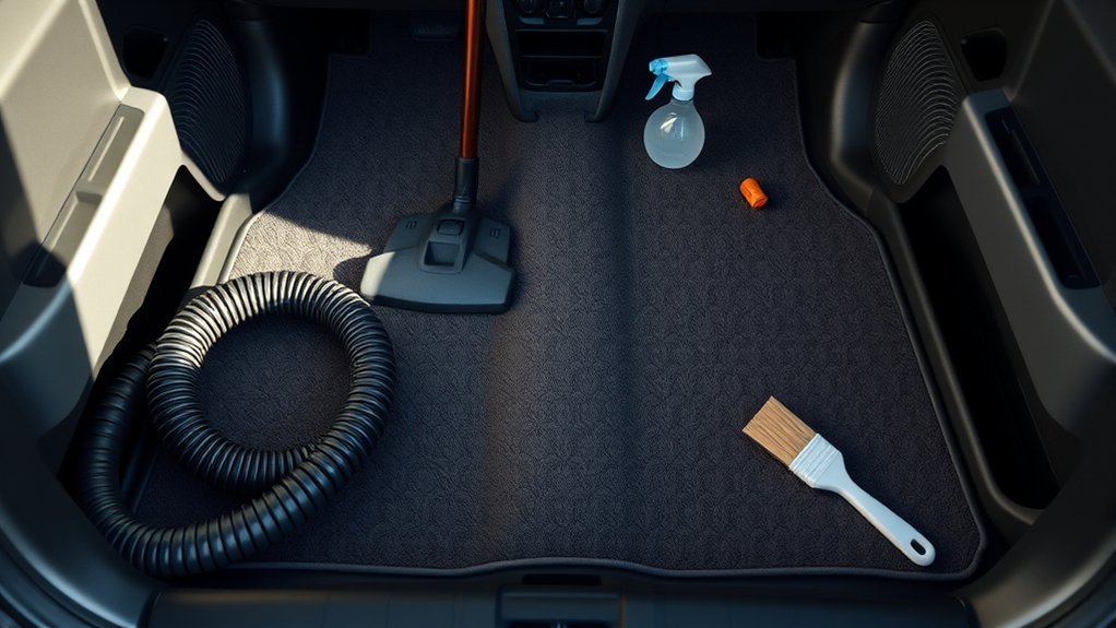 thorough interior cleaning preparation