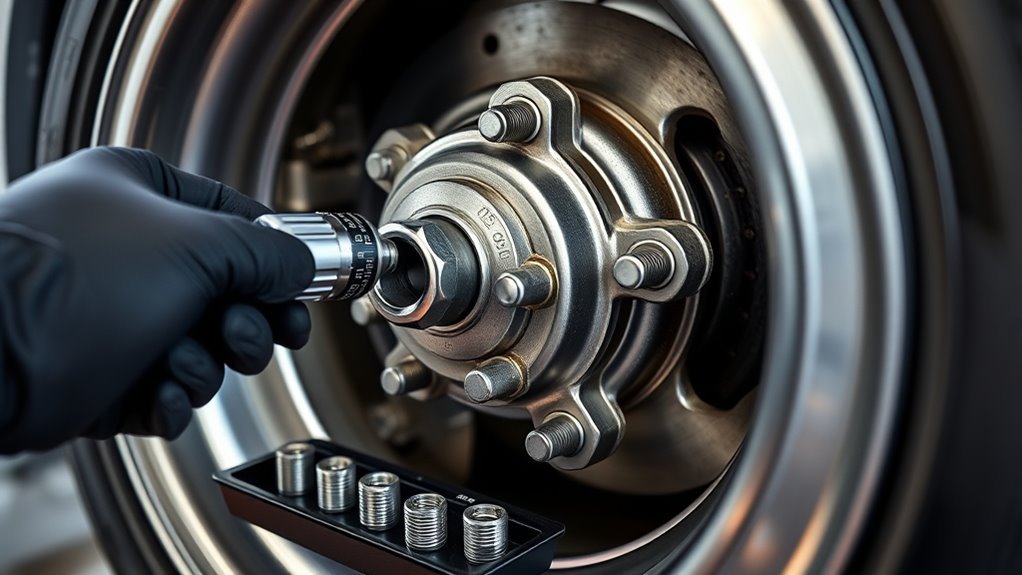 tighten lug nuts evenly