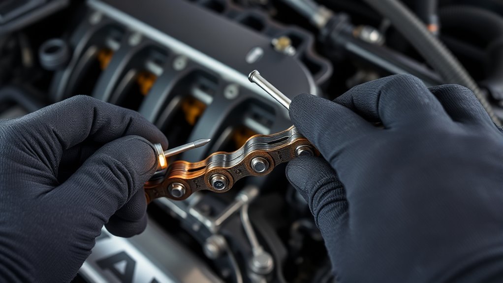 Hyundai Sonata timing chain and tensioner inspection
