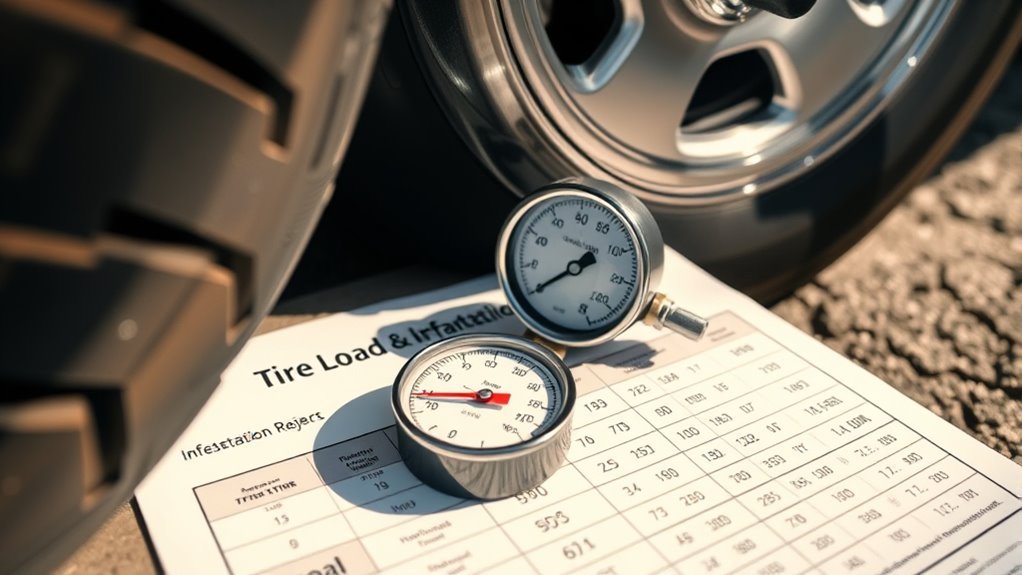 tire load and inflation guidelines