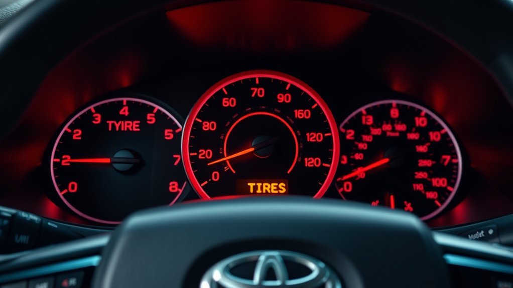 tire pressure warning indicator