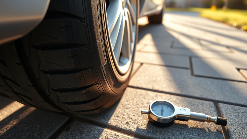 tire pressure warning signs