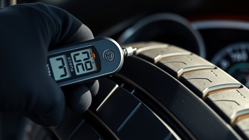 tire pressure warning signs