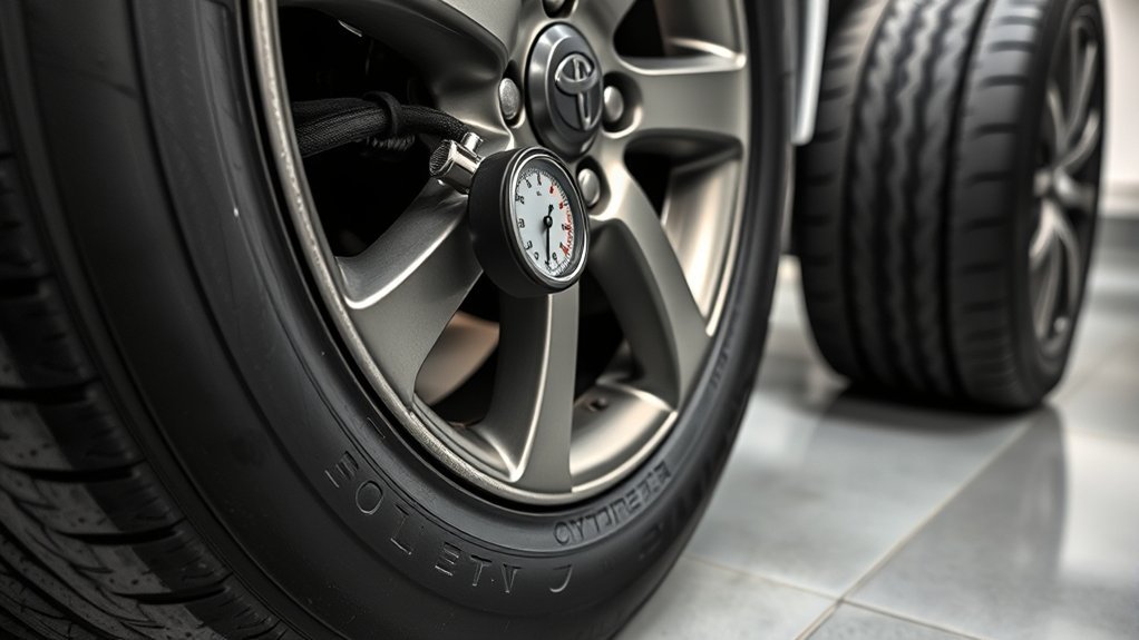 tire pressure wear indicators