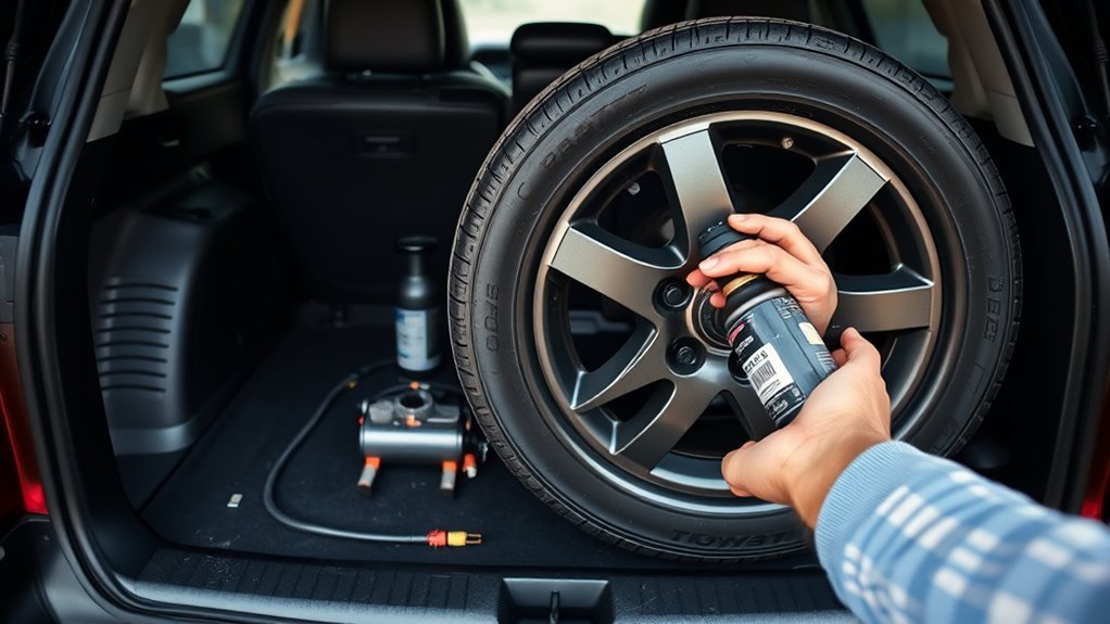 tire repair kit usage