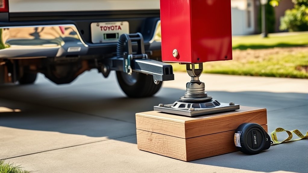 tongue weight ensures towing safety