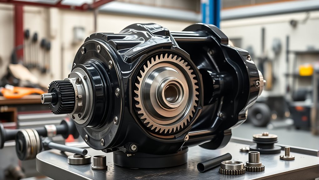 torque distribution for cornering