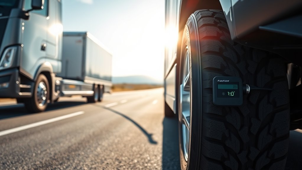 towing safety through tpms