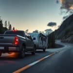 towing safety with engine braking