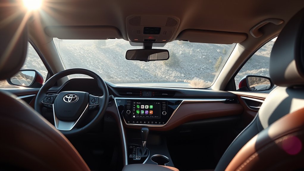 toyota camry carplay features