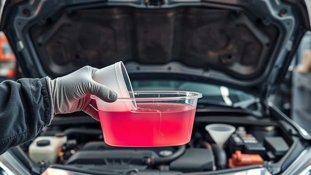 toyota camry coolant schedule