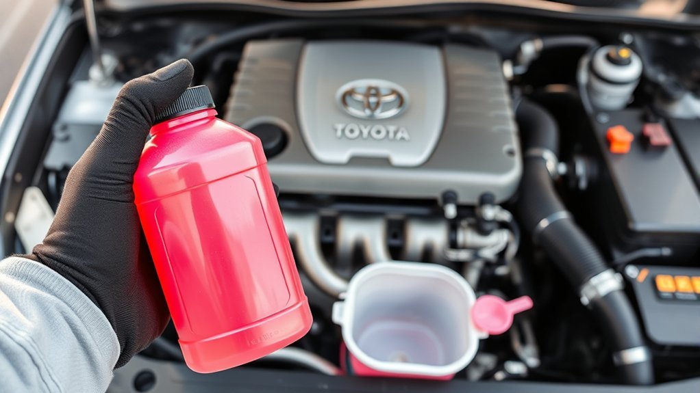 toyota camry coolant types