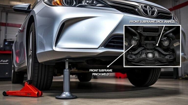 Jack Points For 2000 Toyota Camry: Safe Lift Guide
