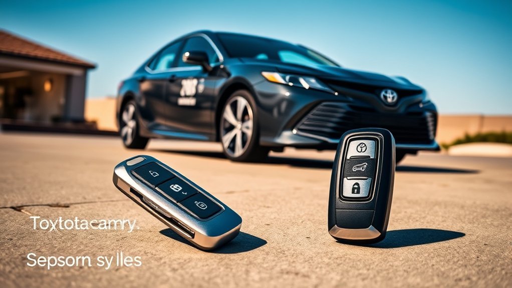 toyota camry key features