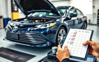 toyota camry maintenance timeline