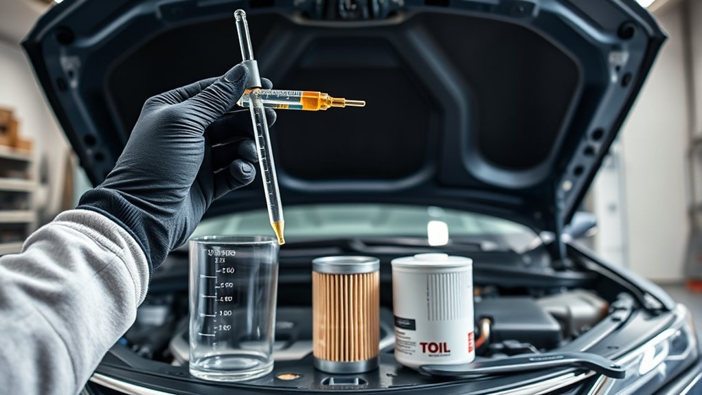 toyota camry oil testing