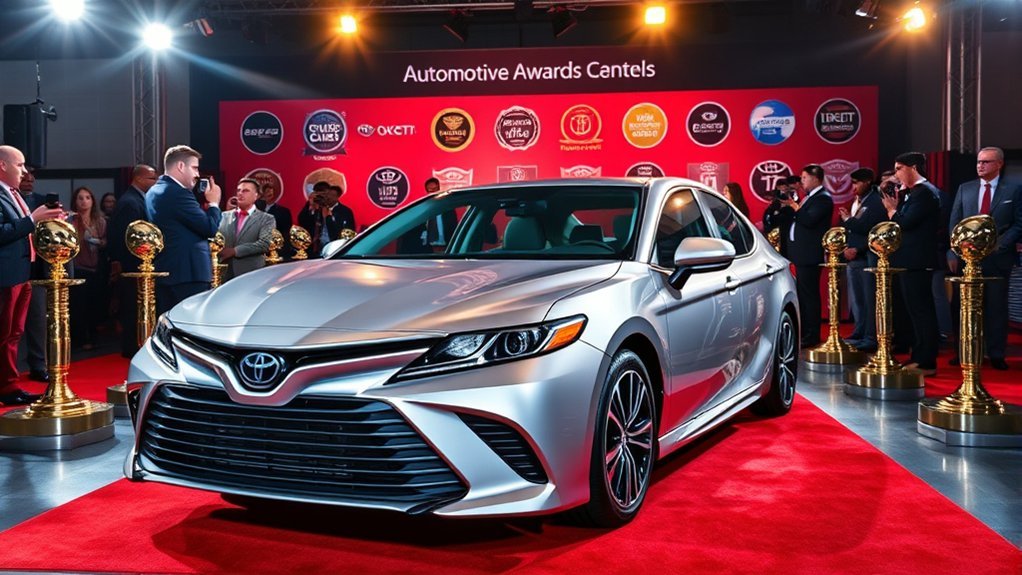 toyota camry s award winning status