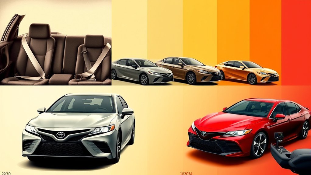 toyota camry s safety evolution
