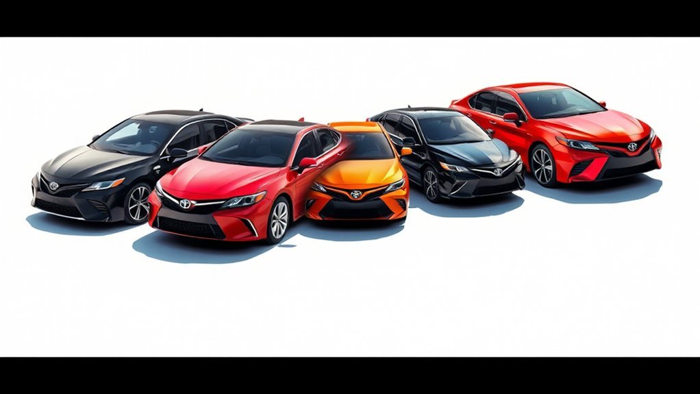 toyota camry s successful evolution