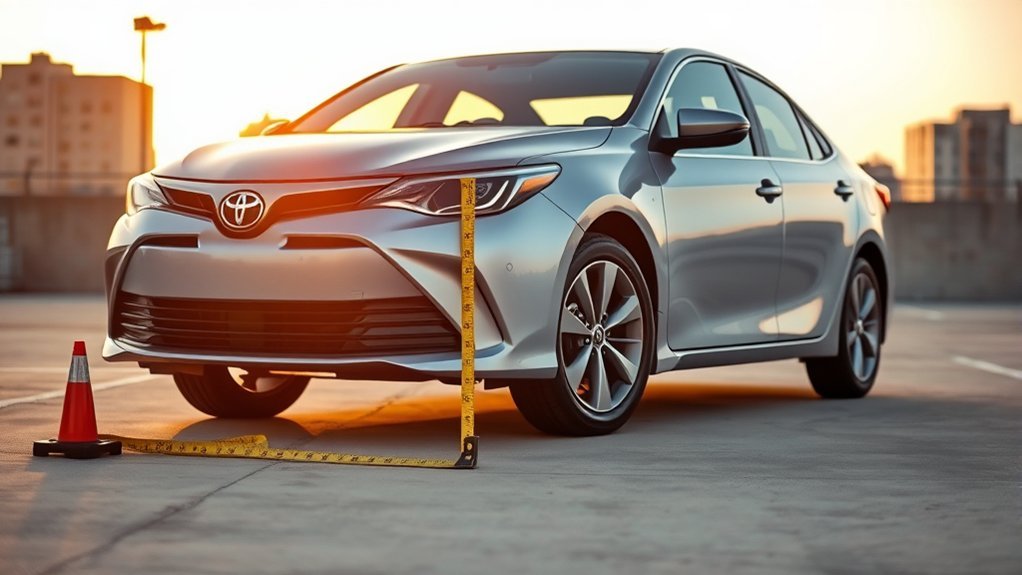 toyota camry size overview