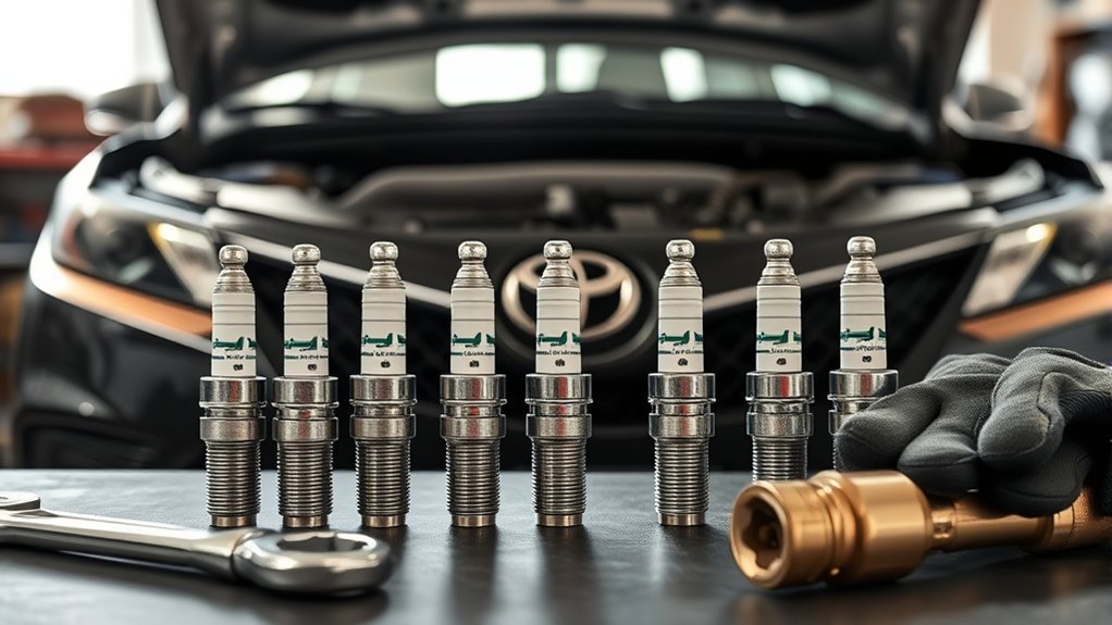 toyota camry spark plug selection