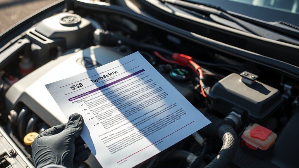 toyota camry technical service bulletin