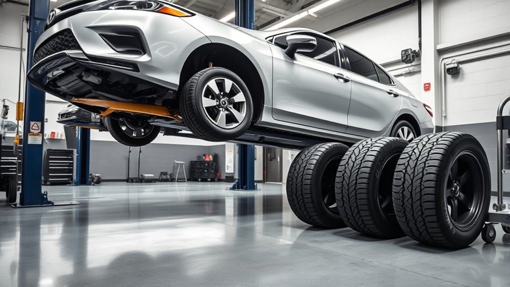 toyota camry tire rotation