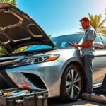 toyota camry turning noise