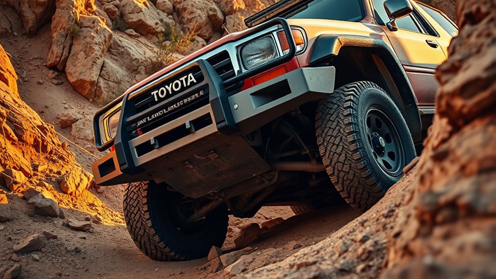 toyota land cruiser angles