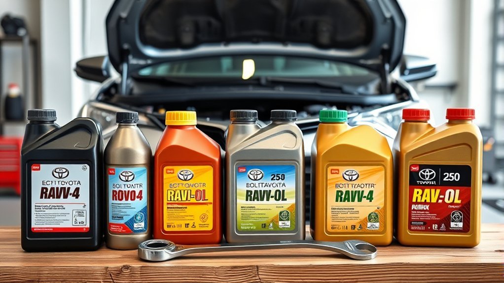 toyota rav4 oil specifications