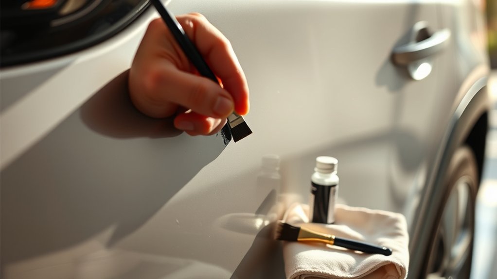 toyota rav4 paint repair steps