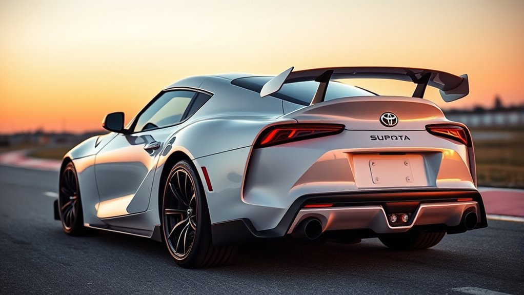 toyota supra aerodynamic technology