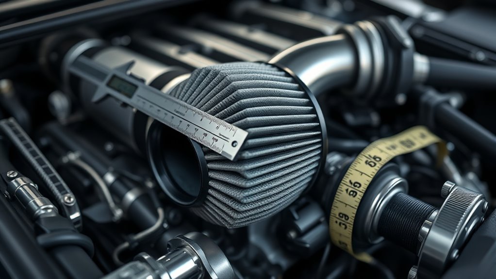 toyota supra air filter size