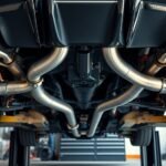 toyota supra exhaust details