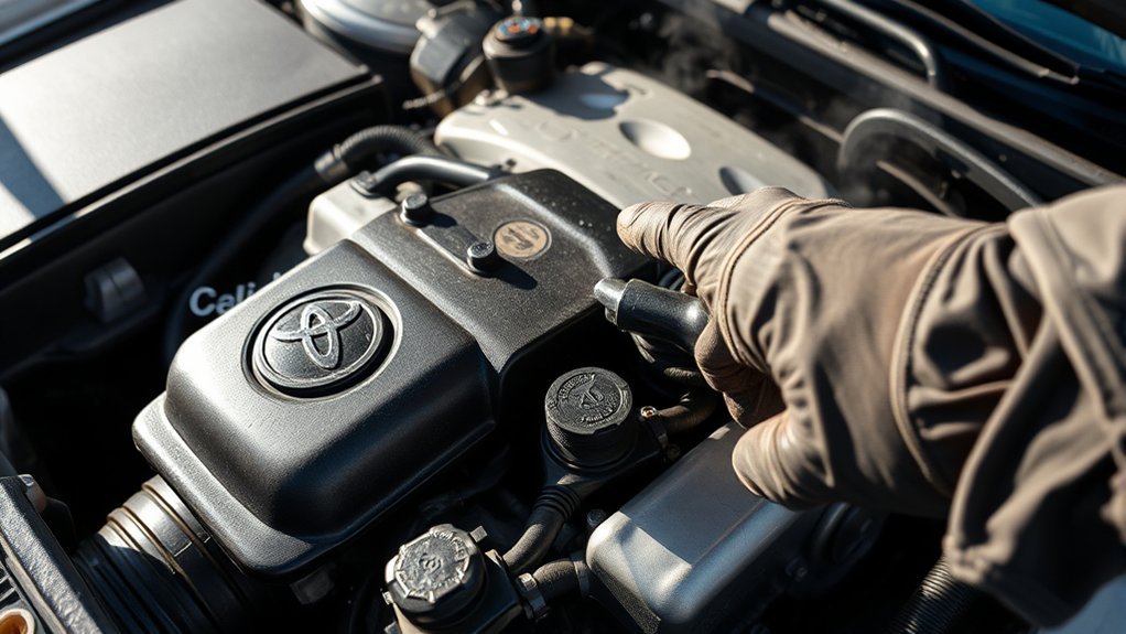 Common causes of Toyota Supra overheating including coolant leaks, water pump and thermostat problems