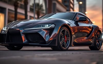 toyota supra performance sports car