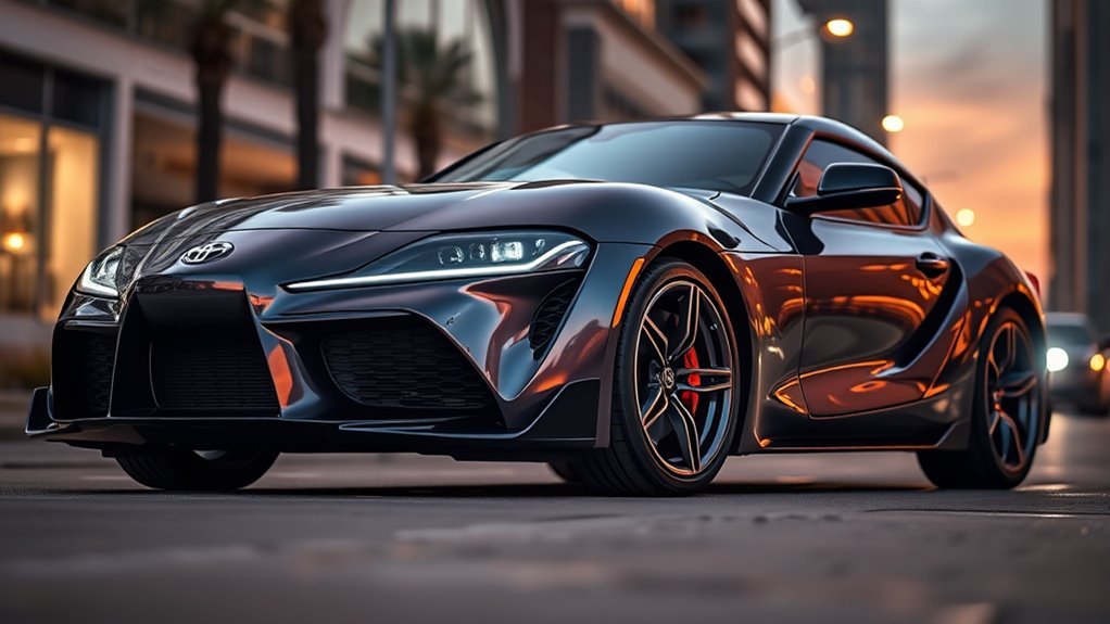toyota supra performance sports car