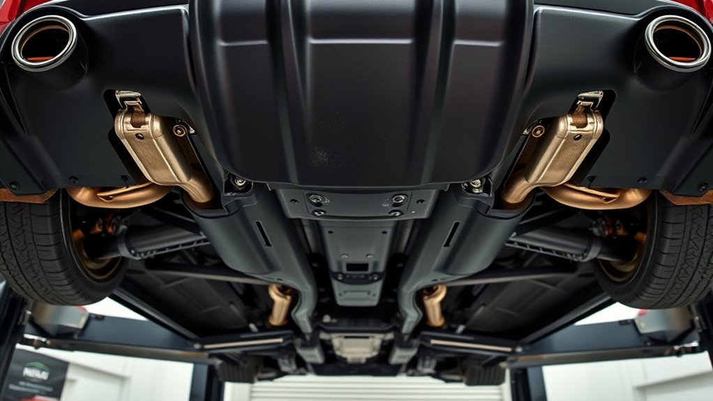 toyota supra underbody features