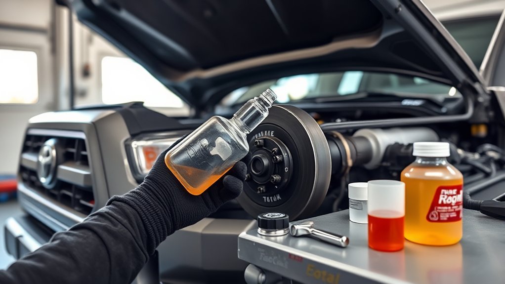 toyota tacoma brake fluid schedule