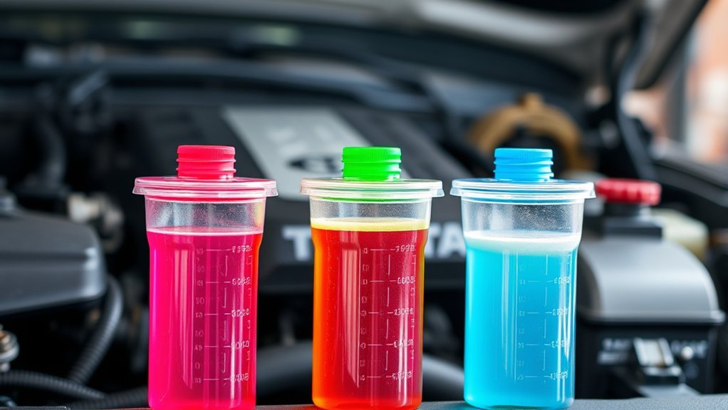 toyota tacoma coolant guidelines